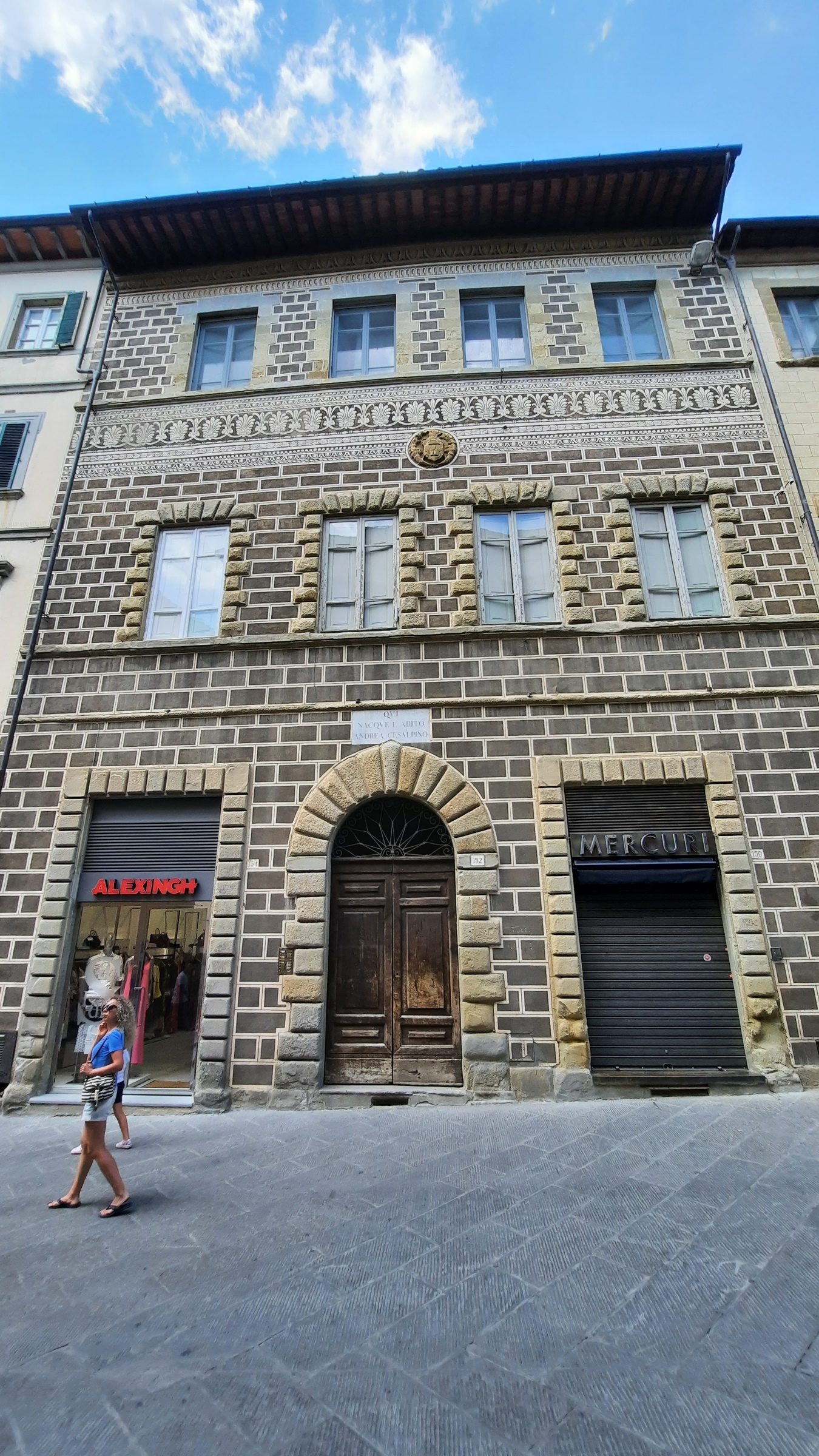Andrea Cesalpino's birthplace, Arezzo 2022 - 01.jpg